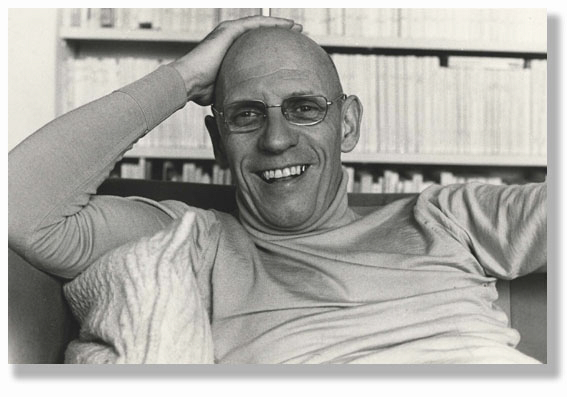 Le philosophe français Michel Foucault